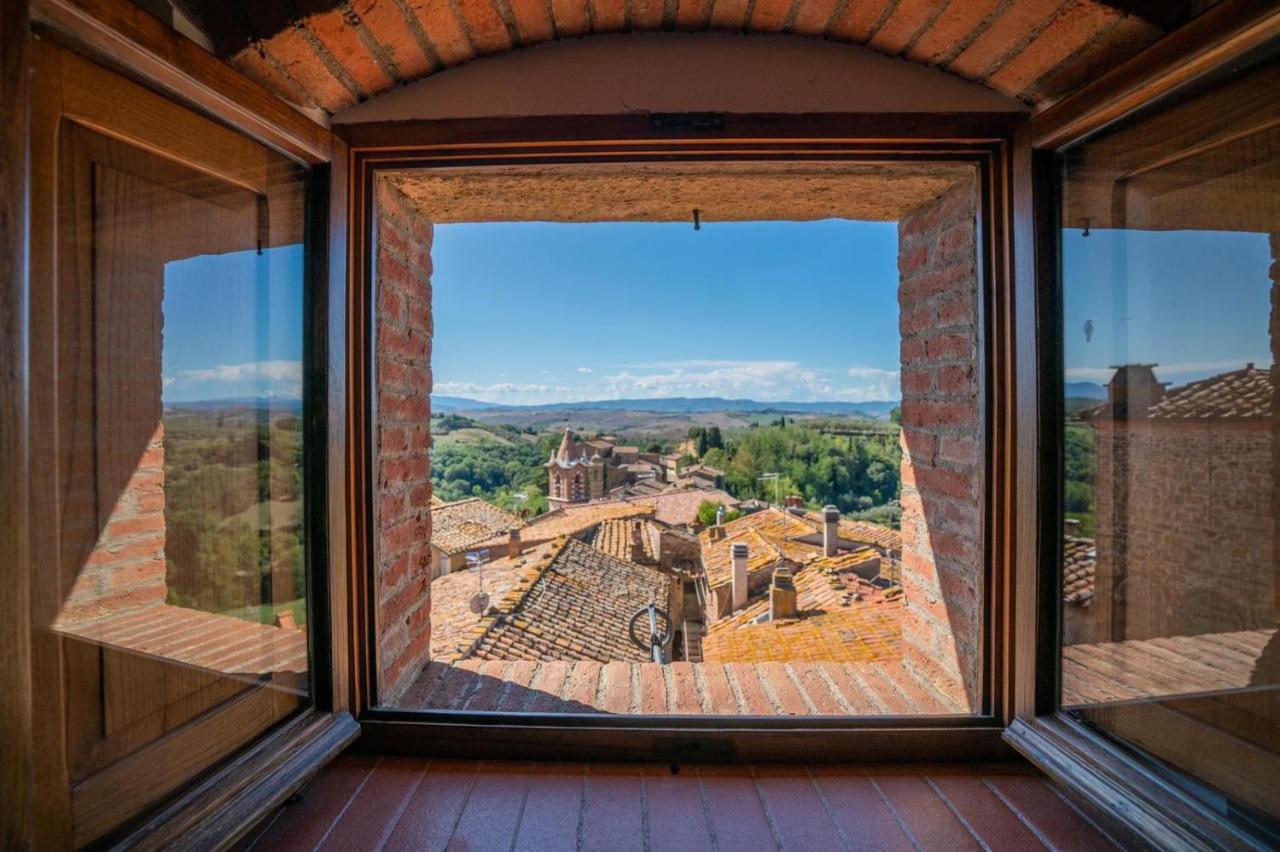 Il Casone Apartment Montisi Exterior foto